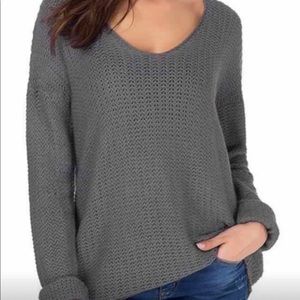 Brand new grey sweater v neck *great for winter*